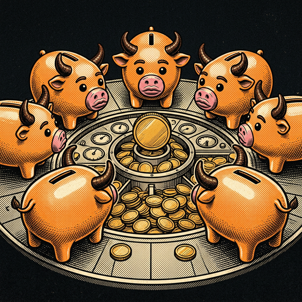 The herd routes every trade